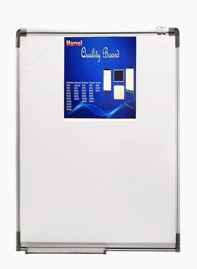 marvel Full Metal for Both Face and Back Sides Sturdy Magnetic Whiteboard 60x90cm [ OS-EQ006-02]